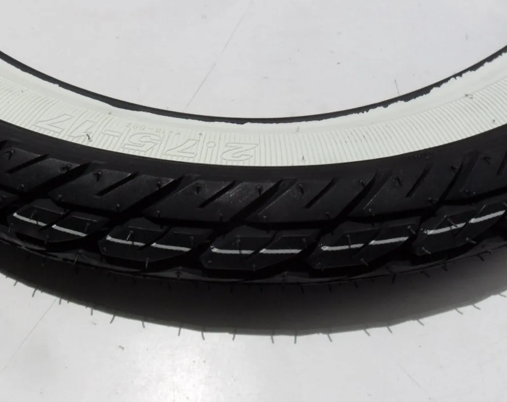 Rabatt 2 Stück Weißwand Reifen universal 2 3/4-17 NEU K418