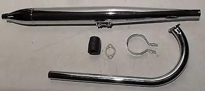 Passend für  Zündapp Bergsteiger M 50 Moped  Auspuff Krümmer  Auspuffanlage Komplett Beliebt