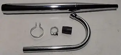 Passend für Zündapp C50 GTS 50 Sport 517 529 alt 32mm Ausl Auspuff Krümmer Auspuffanlage Gratis Versand