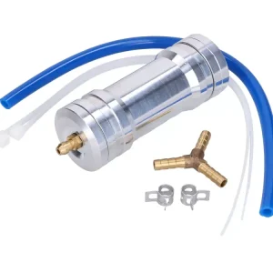 Top-Seller Benzinansaugsystem Boost Bottle Alu poliert - universal