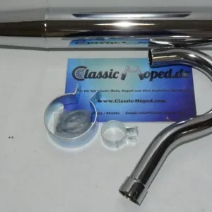 Günstig Passend für Zündapp RS50 Roller  Kleinkraftrad Auspuff Krümmer  Auspuffanlage