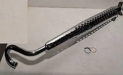 Auspuff + Krümmer + Hitzeschutz Auspuffanlage Hercules Sportbike SB1 + K50 RS Markenware