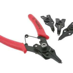Nutenringzange 10-50mm mit 4 Aufsätzen Rabatt