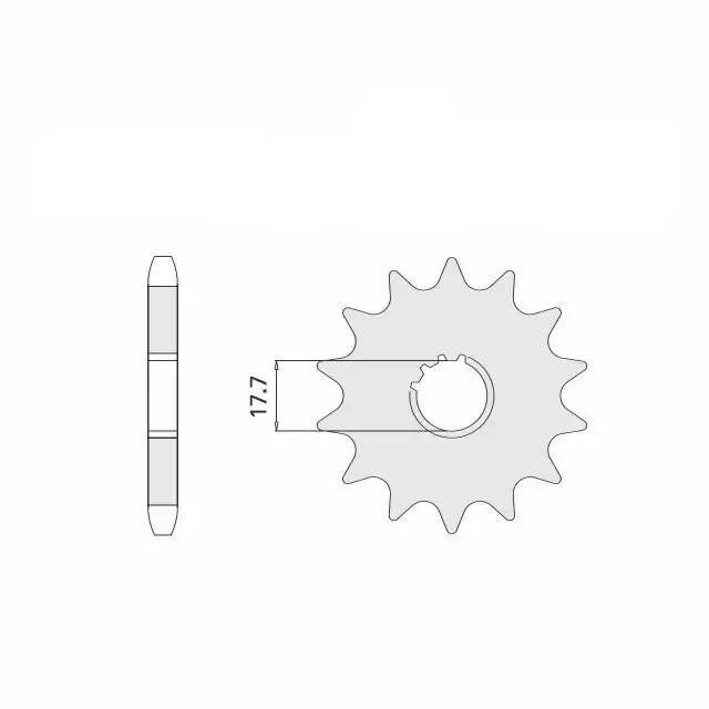 Angebot Ritzel 14 Zähne Teilung 520 passend für Yamaha, KTM u.a.