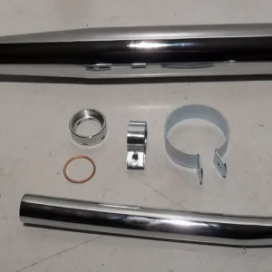 Letzte Chance Hercules Sachs Auspuff Krümmer K50 alt Gußzylinder rund Kleinkraftrad Zigarre