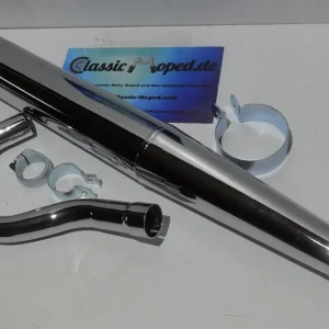 Passend für Zündapp RS50 Roller Tuning Auspuff Krümmer 32/32 Auspuffanlage Zigarre Online Kaufen