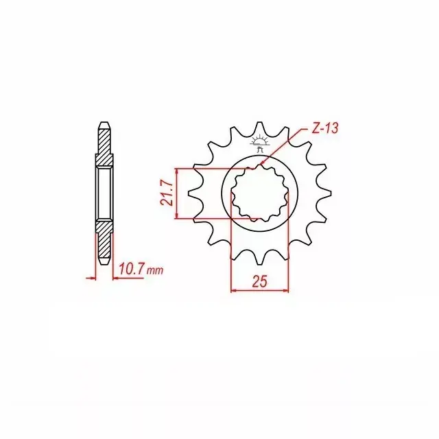 Direktkauf Ritzel 15 Zähne Teilung 520 passend für Yamaha
