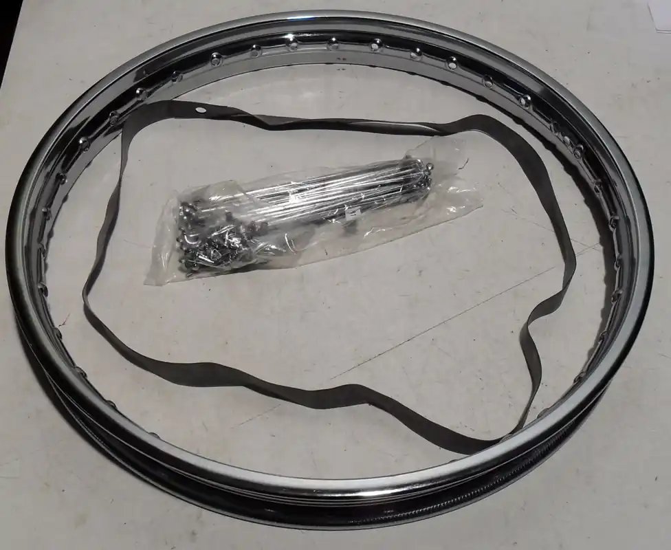 Neue Felge Speichen Felgenband 17 x 1,5 36 Loch Kreidler LH LF RM RMC Eitank RM Angebot