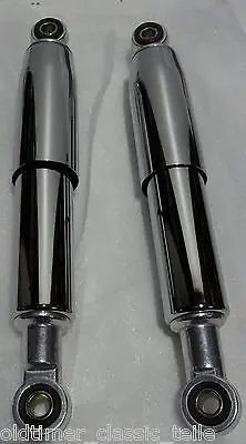 Stoßdämpfer Federbeine Chromhülse 280 mm universal  Kreidler  Hercules DKW NSU Neu Im Sortiment