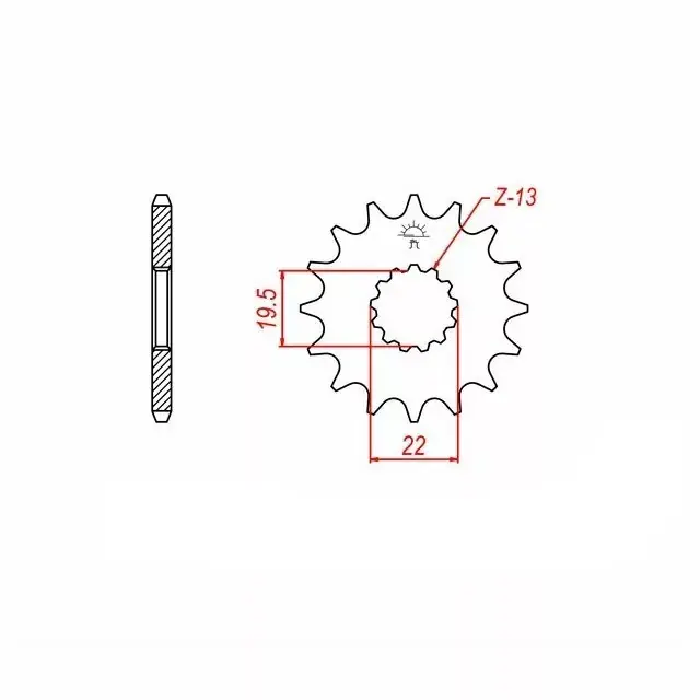 Ritzel 15 Zähne Teilung 520 passend für Suzuki Motorräder Sofort Bestellen