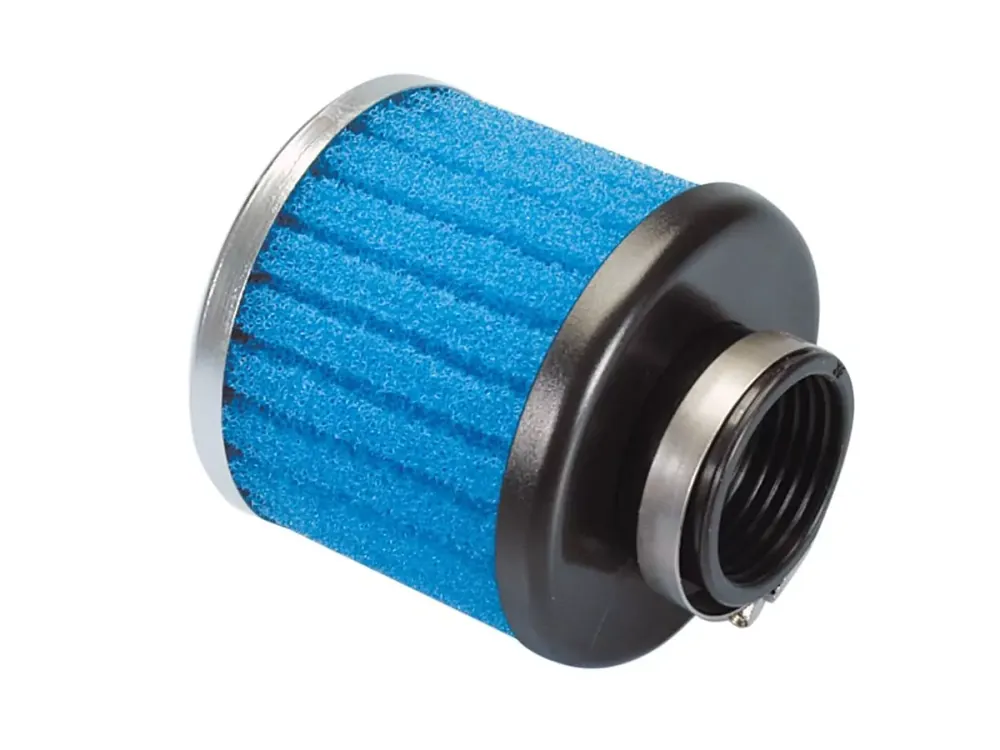 Luftfilter Polini Special Air Box Filter 36mm gerade blau Billig