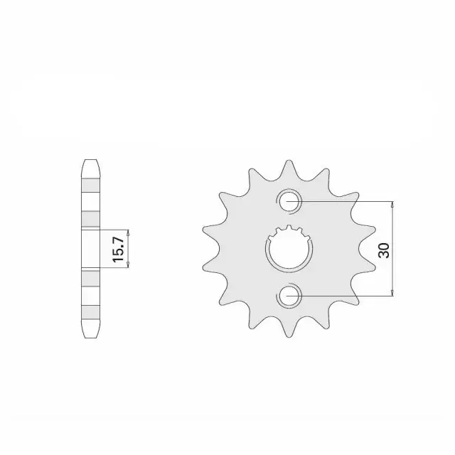 Knallerangebot Ritzel 15 Zähne Teilung 420 passend für Honda CR85R HE07