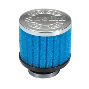 Markenware Luftfilter Polini Special Air Box Filter 39mm gerade blau