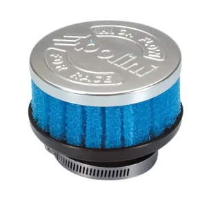 Luftfilter Polini Special Air Box Filter kurz 39mm gerade blau Preisreduziert