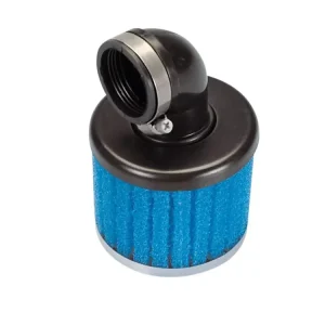Luftfilter Polini Special Air Box Filter 34mm 90° blau Sonderangebot