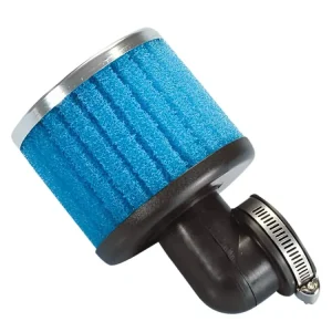 Geprüft Luftfilter Polini Special Air Box Filter 38mm 90° blau