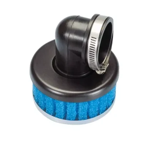 Luftfilter Polini Special Air Box Filter kurz 38mm 90° blau Rabatt