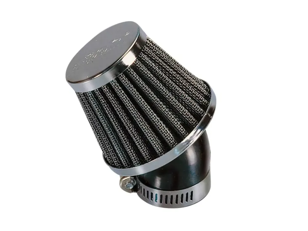 Jetzt Bestellen Luftfilter Polini Metal Air Filter 35mm 30° Chrom