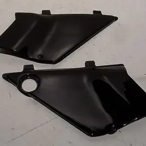 Honda MT 5 8 50 80 Schwarz Neu Seitenverkleidung Seitenendeckel Satz HD02 HD 02 Begrenztes Angebot