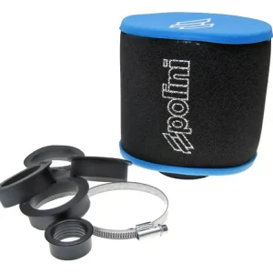 Luftfilter Polini Big Evolution 28-55mm gerade schwarz-blau Bestseller