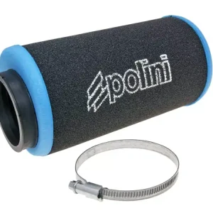 Luftfilter Polini Evolution 60mm gerade schwarz-blau Letzte Chance