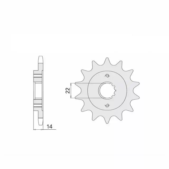 Ritzel 15 Zähne Teilung 530 passend für Cagiva Heißes Angebot