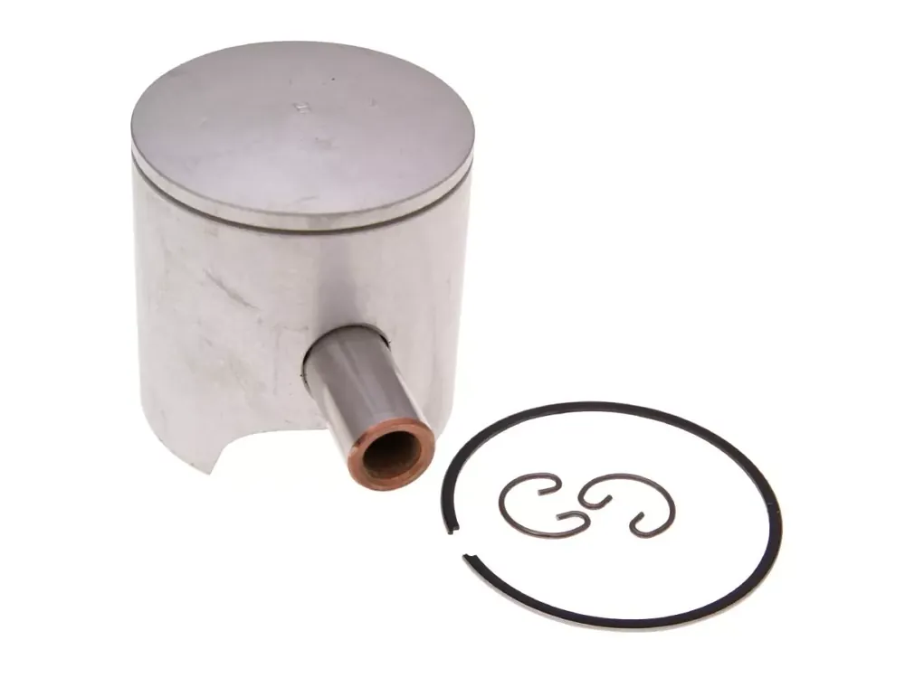 Kolben Satz Polini 70ccm 47,6mm, 12mm Kolbenbolzen (B) für Piaggio, Minarelli Neu