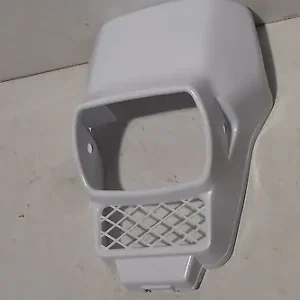 Verkleidung Scheinwerfer Lampe Honda MTX 80 50 Lampenverkleidung eckig Weiß Kostenloser Versand