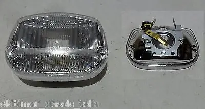 Saisonangebot Scheinwerfereinsatz Lampe VESPA CIAO F-272 Piaggio Lampeneinsatz