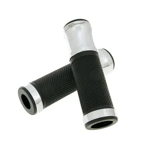 Griffe Satz CNC Sport schwarz, Chrom Zertifiziert