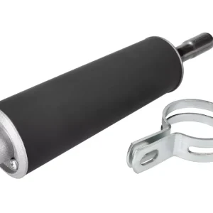 Endschalldämpfer Polini Aluminium schwarz, 16mm Aufnahme Online Kaufen