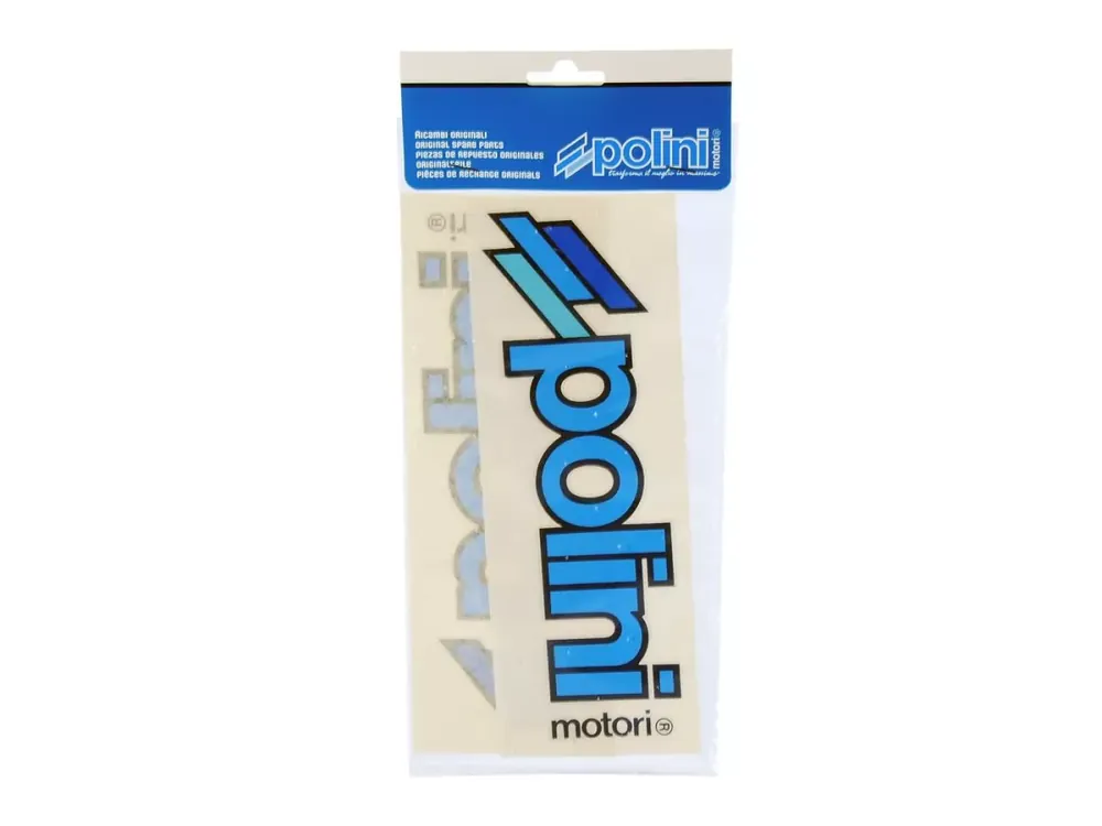 Aktuell Aufklebersatz Polini 230x80mm 2 Stück für helle Flächen