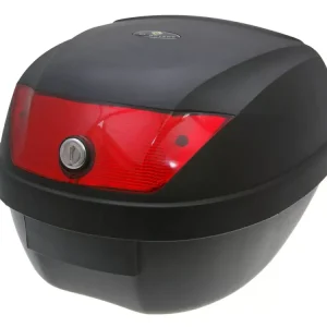 Finale Aktion Top Case Koffer schwarz 28L / Reflektor rot