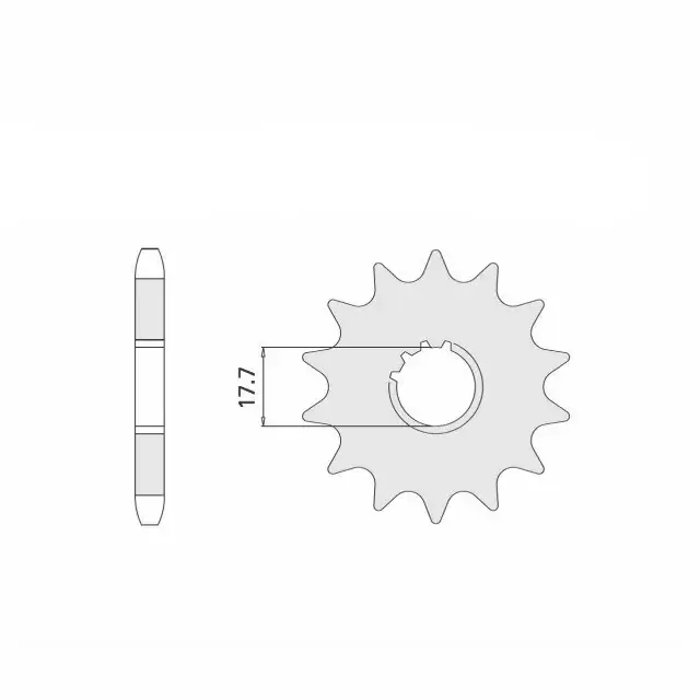 Rabatt Ritzel 16 Zähne Teilung 428 passend für Yamaha, Sachs u.a.
