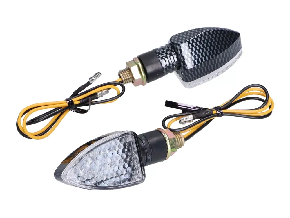 Neue Ware Blinker Set M10 LED Carbon-Look Boost I