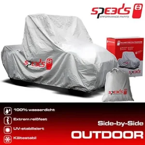 Abdeckplane Quadgarage Speeds Größe SBS Side-by-Side Preis Gesenkt