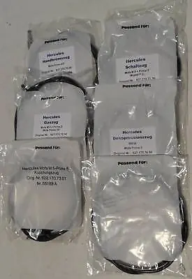 Ausverkauf Satz Züge Bowdenzüge Hercules Prima 2 Gang NEU 6 Stück - made in Germany