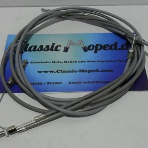 Ausverkauf Satz Züge passend für Zündapp 517 C 50 Sport GTS 50 Grau Fußschaltung hoher Lenker