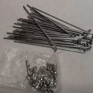 Sonderaktion Speichensatz Speichen Nippel 36 Stck. 2,3 x 184 mm Hercules Moped  DKW Edelstahl