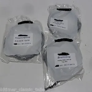 Meistverkauft Satz Züge passend für Zündapp Roller R50 RS 50 Fußschaltung Grau