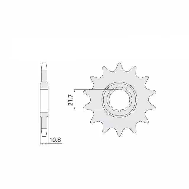 Ritzel 15 Zähne Teilung 532 passend für Yamaha Versand Am Gleichen Tag