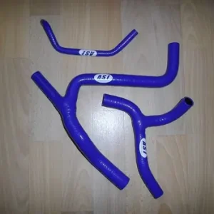 Letzte Chance Kawasaki KX 450F Y-Silikon Kühlerschläuche Blau 09-11