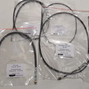 Wochenendangebot Satz Züge für Kreidler Florett K54  Eitank Bj 60 Fußschaltung  Bowdenzüge