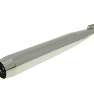 Kostenfreie Lieferung Auspuff 28mm verchromt 70mm Außendurchmesser für Puch Maxi, MV, DS, VS, VZ