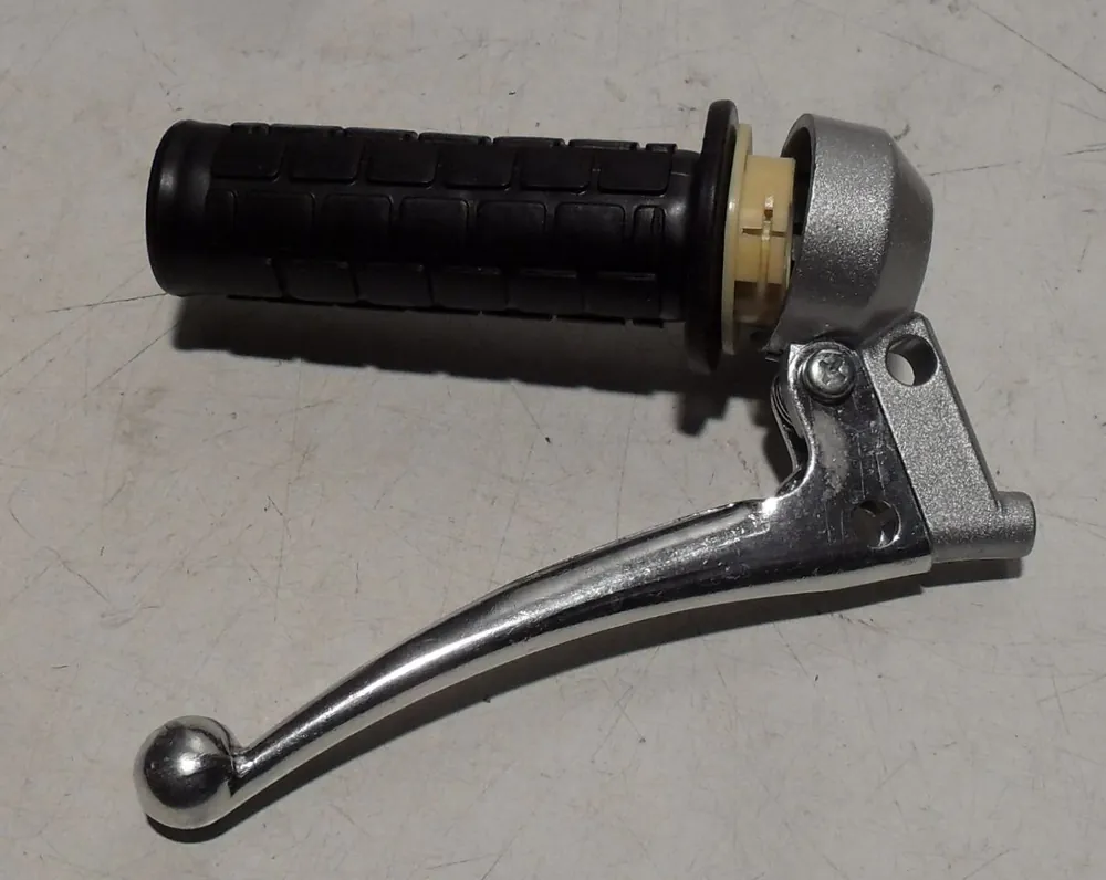 Top-Preis Gasgriff Silber Moped Hercules MK Kreidler Flory Puch KTM NEU