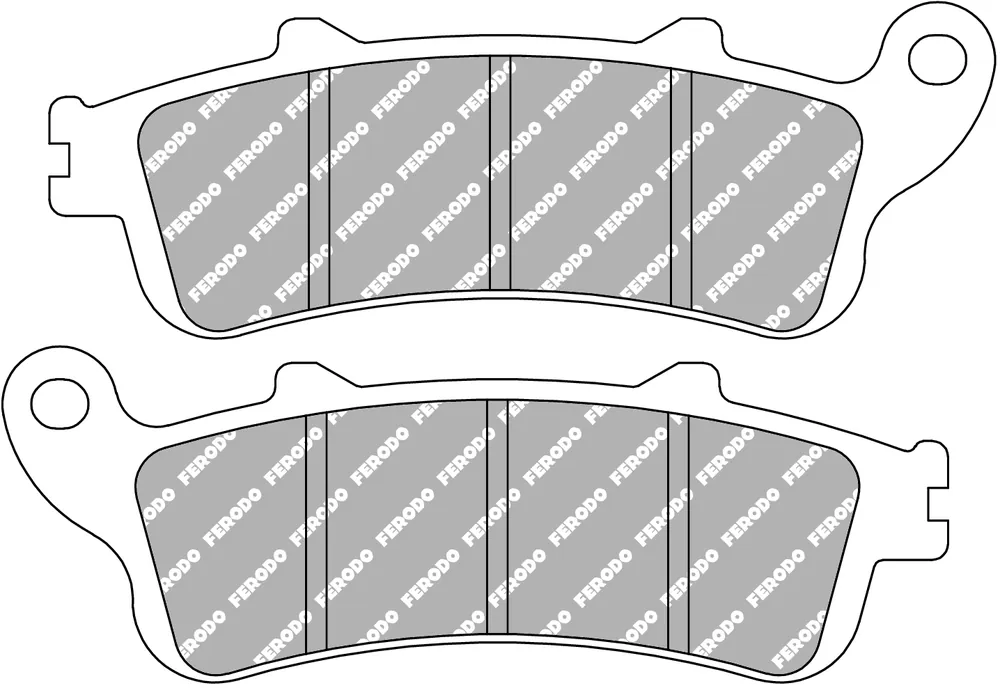 Zertifiziert Ferodo Bremsbeläge FDB2073P Organisch ECE R90