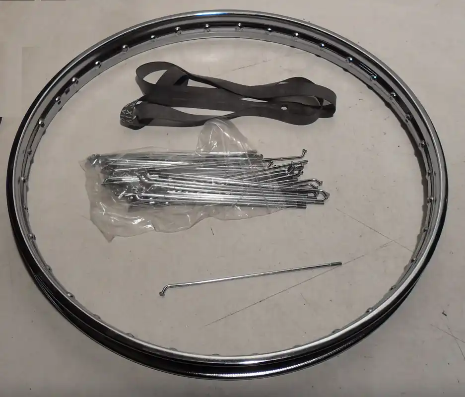 Billig Hercules 217 219 Felge Speichen 19 Zoll Moped Räder NEU