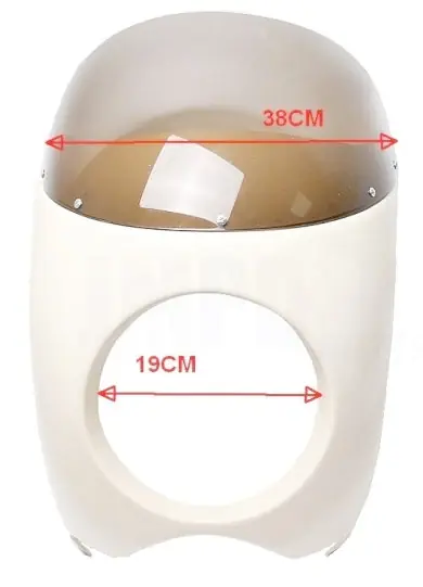 Expressversand Cockpit Verkleidung universal Mofa Moped Oldtimer Rennen