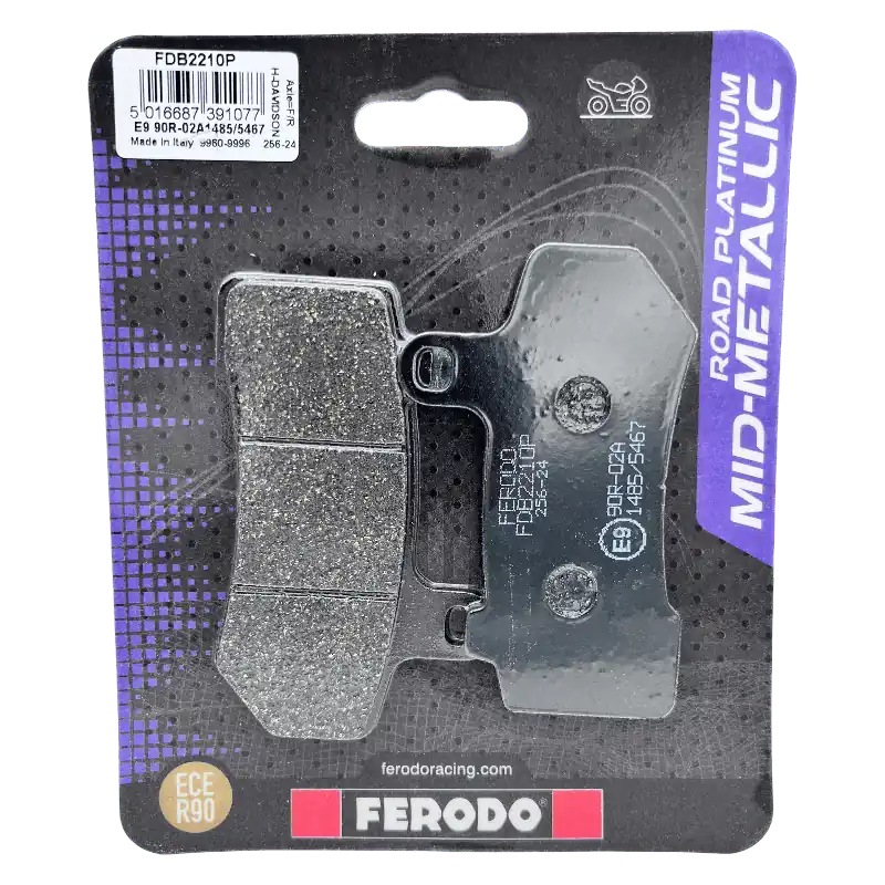 Billig Ferodo Bremsbeläge FDB2210P Organisch ECE R90