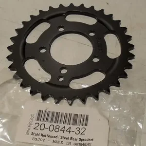 Kostenfreie Lieferung Kettenrad passend für Zündapp Bergsteiger Mofa Moped M50 M25 844-32 NEU